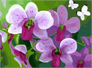 Картина по номерам Цветки (Brushme GX7263)