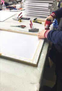 Производство картины по номерам 3