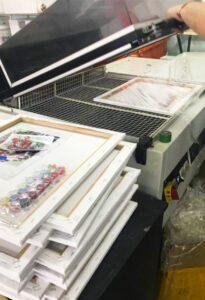 Производство картины по номерам 4