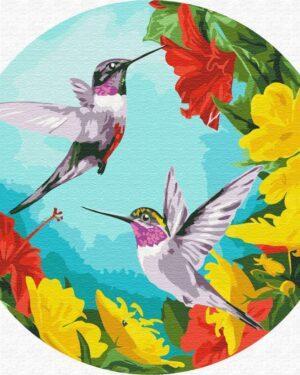 Круглые картины